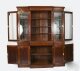 Antique Pair English Flame Mahogany Library Breakfront Bookcases 19th C | Ref. no. A4529a | Regent Antiques