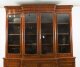 Antique Pair English Flame Mahogany Library Breakfront Bookcases 19th C | Ref. no. A4529a | Regent Antiques