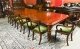 Antique Victorian Mahogany Dining Tabl 19th C & 12 Bar back dining chairs | Ref. no. A4530b | Regent Antiques