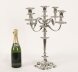 Antique Pair Large Five Light Silver Plate Candelabra by Mappin & Webb 19th C | Ref. no. A4535 | Regent Antiques