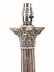 Antique Sterling Silver Corinthian Column Table Lamp Goldsmiths 1899 19th C | Ref. no. A4536 | Regent Antiques
