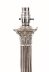 Antique Sterling Silver Corinthian Column Table Lamp Goldsmiths 1899 19th C | Ref. no. A4536 | Regent Antiques