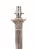 Antique Sterling Silver Corinthian Column Table Lamp Goldsmiths 1899 19th C | Ref. no. A4536 | Regent Antiques