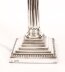 Antique Sterling Silver Corinthian Column Table Lamp Goldsmiths 1899 19th C | Ref. no. A4536 | Regent Antiques