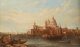 Antique Pair Oil Paintings Doges Palace & Dogana Venice Alfred Pollentine 19th C | Ref. no. A4537 | Regent Antiques