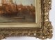 Antique Pair Oil Paintings Doges Palace & Dogana Venice Alfred Pollentine 19th C | Ref. no. A4537 | Regent Antiques