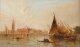 Antique Pair Oil Paintings Doges Palace & Dogana Venice Alfred Pollentine 19th C | Ref. no. A4537 | Regent Antiques