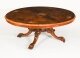 Antique Burr Walnut & Marquetry Inlaid Oval Coffee Table 19th Century | Ref. no. A4539 | Regent Antiques