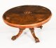 Antique Burr Walnut & Marquetry Inlaid Oval Coffee Table 19th Century | Ref. no. A4539 | Regent Antiques