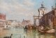 Antique Painting La Dogana Venice Alfred Pollentine 19th Century | Ref. no. A4542 | Regent Antiques