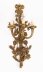 Antique Pair of  French Louis Revival 3 Branch Ormolu Wall Lights  20th C | Ref. no. A4551a | Regent Antiques
