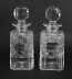 Antique Victorian Pair of Hobnail Cut Crystal Decanters Circa 1880 19th C | Ref. no. A4555 | Regent Antiques