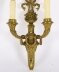 Antique Pair of French Louis Revival 2 Branch  Ormolu Wall Lights C1860 | Ref. no. A4557 | Regent Antiques