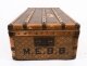 Antique Aux Etats Unis of Paris Steamer Trunk Luggage Circa 1920 | Ref. no. A4558 | Regent Antiques