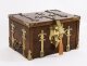 Antique Burr Walnut Brass Mounted Strongbox Coffre Fort  19th C | Ref. no. A4559 | Regent Antiques