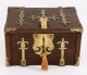 Antique Burr Walnut Brass Mounted Strongbox Coffre Fort  19th C | Ref. no. A4559 | Regent Antiques