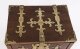 Antique Burr Walnut Brass Mounted Strongbox Coffre Fort  19th C | Ref. no. A4559 | Regent Antiques