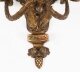 Vintage Monumental Pair Ormolu Twin Branch Wall Lights Sconces mid 20th C | Ref. no. A4582 | Regent Antiques