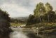 Antique Painting Rural Landscape Near Llantwest, Wales, William Langley  19th C | Ref. no. A4604 | Regent Antiques
