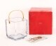 Vintage Boxed Cartier Crystal Ice Bucket & Sterling Silver-Gilt Tongs 20th C | Ref. no. A4608 | Regent Antiques