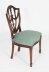 Vintage 7ft6" Diameter Flame Mahogany Dining Table & 10 ShieldBack Chairs 20th C | Ref. no. A4616a | Regent Antiques