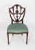 Vintage 7ft6" Diameter Flame Mahogany Dining Table & 10 ShieldBack Chairs 20th C | Ref. no. A4616a | Regent Antiques