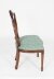 Vintage 7ft6" Diameter Flame Mahogany Dining Table & 10 ShieldBack Chairs 20th C | Ref. no. A4616a | Regent Antiques