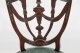 Vintage 7ft6" Diameter Flame Mahogany Dining Table & 10 ShieldBack Chairs 20th C | Ref. no. A4616a | Regent Antiques