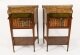 Antique Pair French Walnut & Tulipwood Bedside Cabinets C1900 Antique Pair French Walnut & Tulipwood Bedside Cabinets C1900 | Ref. no. A4617 | Regent Antiques