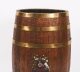 Antique Oval Brass Bound Barrel Umbrella Stick Stand C1810 19th C | Ref. no. A4626 | Regent Antiques