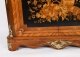 Antique French Floral Marquetry Marble Topped Side Cabinet Circa 1900 | Ref. no. A4636 | Regent Antiques