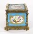 Antique French Sevres Porcelain and Ormolu Jewellery Casket C1860 19th C | Ref. no. A4652 | Regent Antiques