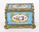 Antique French Sevres Porcelain and Ormolu Jewellery Casket C1860 19th C | Ref. no. A4652 | Regent Antiques