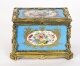 Antique French Sevres Porcelain and Ormolu Jewellery Casket C1860 19th C | Ref. no. A4652 | Regent Antiques