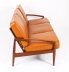Kai Kristiansen "Paper Knife" teak tree sofa for Magnus Olesen Mid Century | Ref. no. A4661 | Regent Antiques