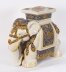 Vintage Glazed Pottery Elephant Garden Seat / Stand Mid 20th Century | Ref. no. A4681x | Regent Antiques