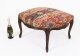 Antique Pair Large French Louis XIV Revival Walnut Stools Circa 1880 19th C | Ref. no. A4698 | Regent Antiques