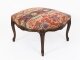 Antique Pair Large French Louis XIV Revival Walnut Stools Circa 1880 19th C | Ref. no. A4698 | Regent Antiques