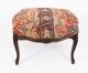 Antique Pair Large French Louis XIV Revival Walnut Stools Circa 1880 19th C | Ref. no. A4698 | Regent Antiques
