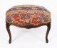 Antique Pair Large French Louis XIV Revival Walnut Stools Circa 1880 19th C | Ref. no. A4698 | Regent Antiques