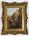 Antique Pair Architectural Views Oil Paintings Lewis J Wood Early 19th C 38x31cm | Ref. no. A4702 | Regent Antiques
