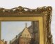 Antique Pair Architectural Views Oil Paintings Lewis J Wood Early 19th C 38x31cm | Ref. no. A4702 | Regent Antiques