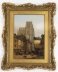 Antique Pair Architectural Views Oil Paintings Lewis J Wood Early 19th C 38x31cm | Ref. no. A4702 | Regent Antiques