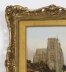 Antique Pair Architectural Views Oil Paintings Lewis J Wood Early 19th C 38x31cm | Ref. no. A4702 | Regent Antiques