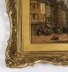 Antique Pair Architectural Views Oil Paintings Lewis J Wood Early 19th C 38x31cm | Ref. no. A4702 | Regent Antiques