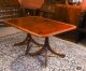 Vintage 8ft  Crossbanded Twin Pillar Dining Table  William Tillman 20th C | Ref. no. A4705 | Regent Antiques