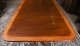 Vintage 8ft  Crossbanded Twin Pillar Dining Table  William Tillman 20th C | Ref. no. A4705 | Regent Antiques