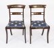 Antique Pair Regency Period Brass Inlaid Bar Back Chairs 19th C  C1820 | Ref. no. A4707b | Regent Antiques