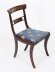 Antique Pair Regency Period Brass Inlaid Bar Back Chairs 19th C  C1820 | Ref. no. A4707b | Regent Antiques