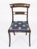 Antique Pair Regency Period Brass Inlaid Bar Back Chairs 19th C  C1820 | Ref. no. A4707b | Regent Antiques